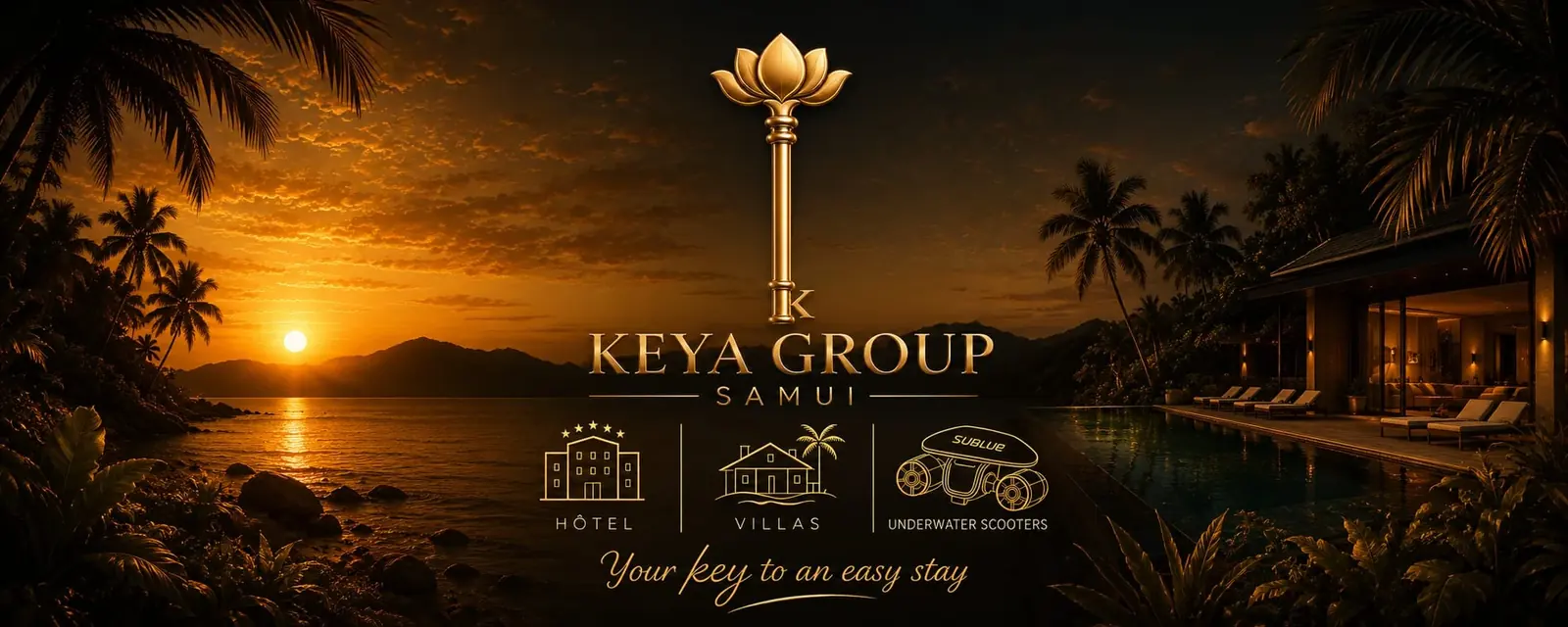 Keya Group Samui — hôtel, villas privées et scooters sous-marins à Koh Samui